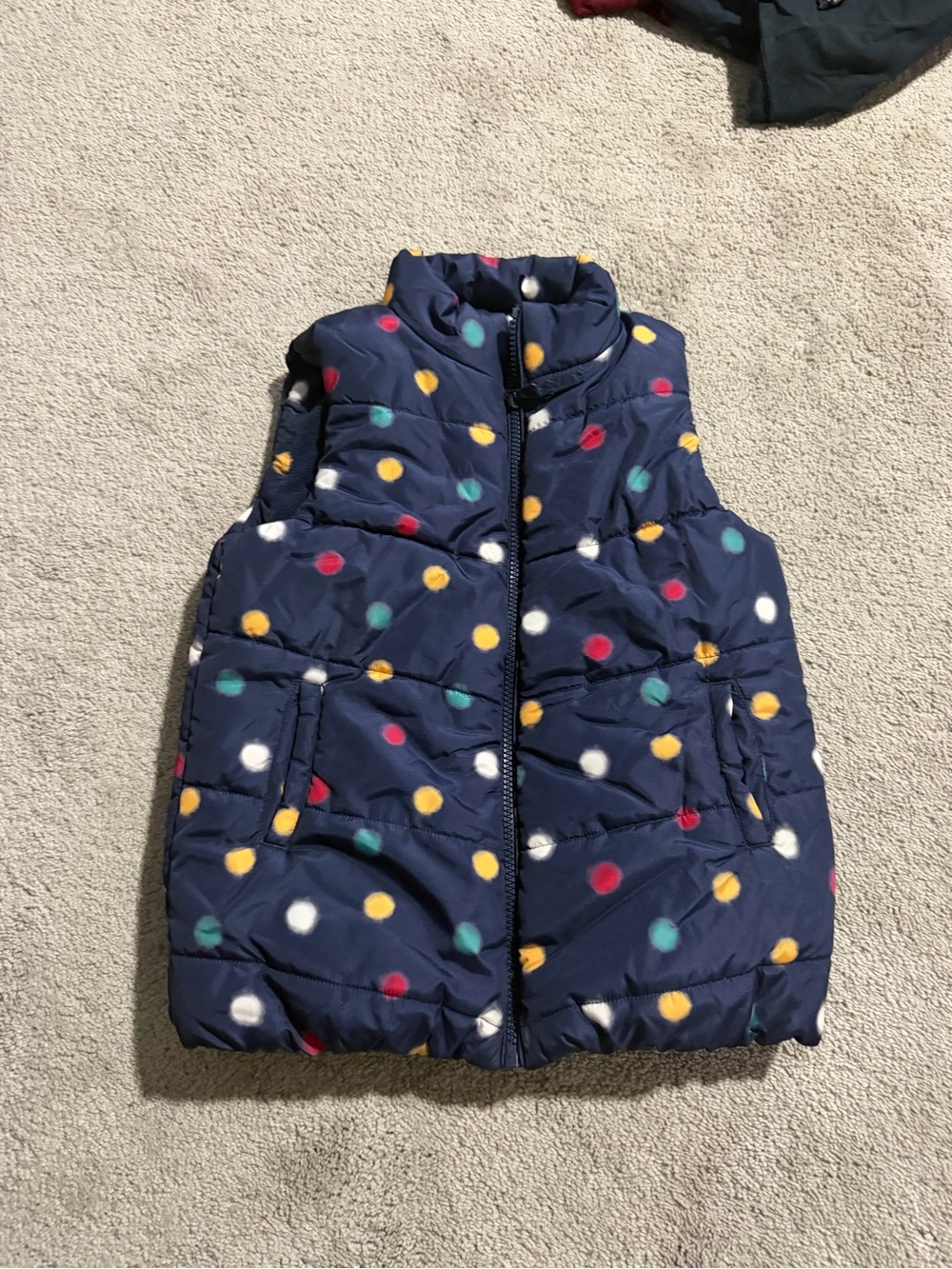 Mothecare kids vest - with Multicolor Dots